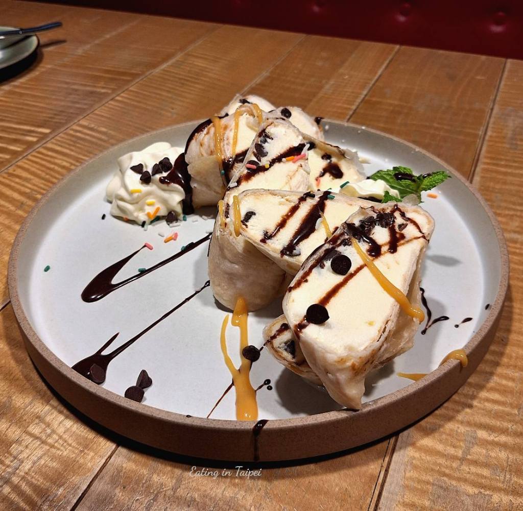 Eddys Cantina dessert ice cream