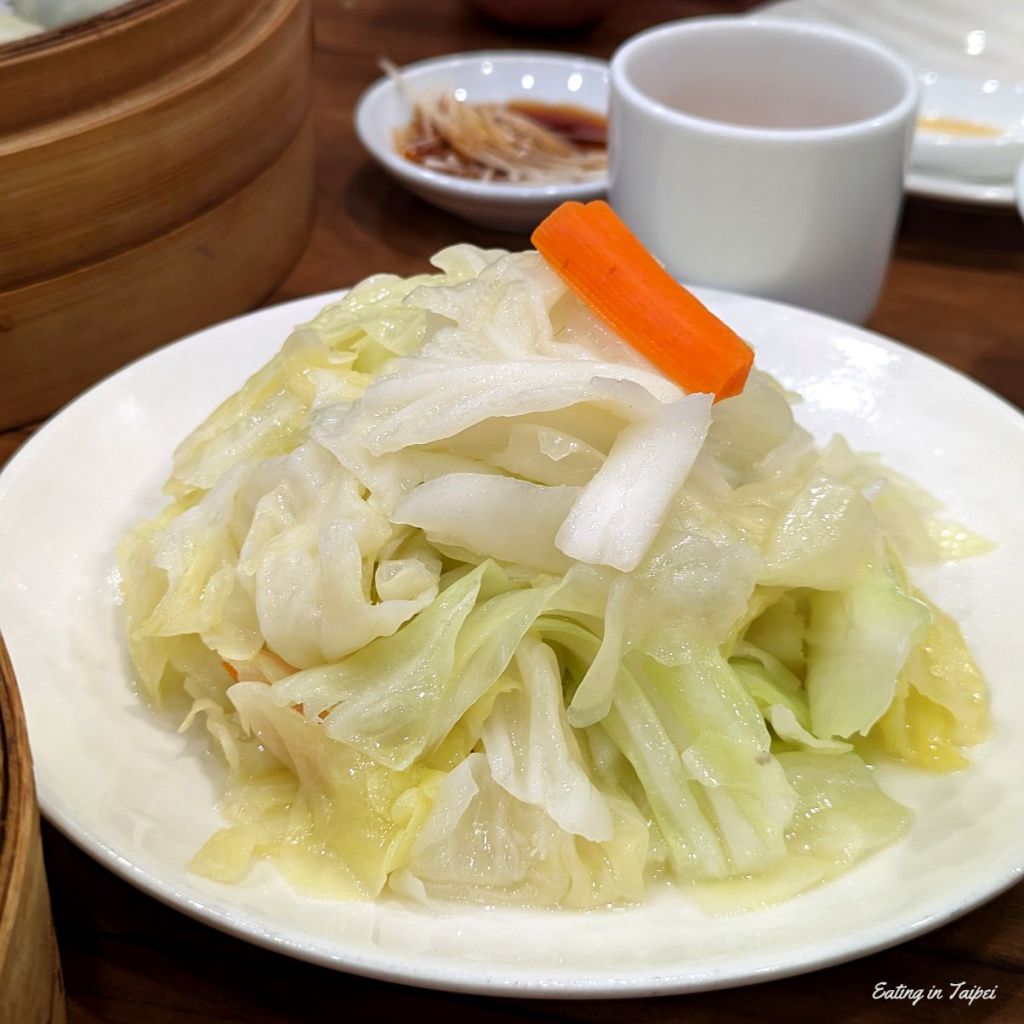 Jing Ding Dumplings cabbage