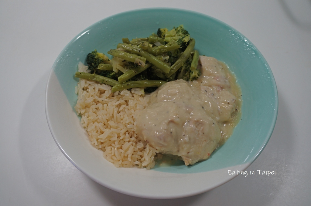 michel bru cooked carbonara chicken 1