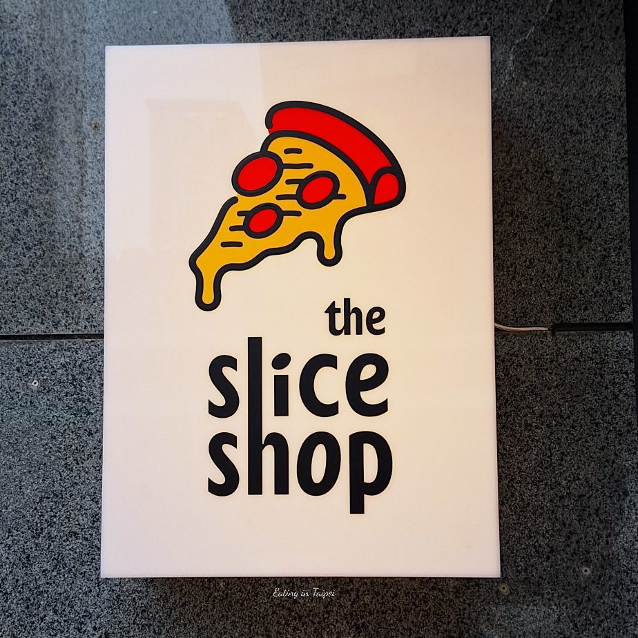 The Slice Shop sign