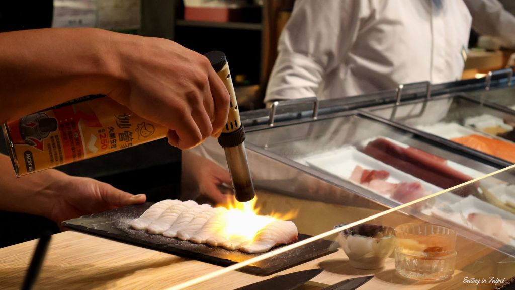 Yo sushi cobia sushi counter